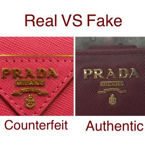 prada true vs prada fake|authentic prada logo.